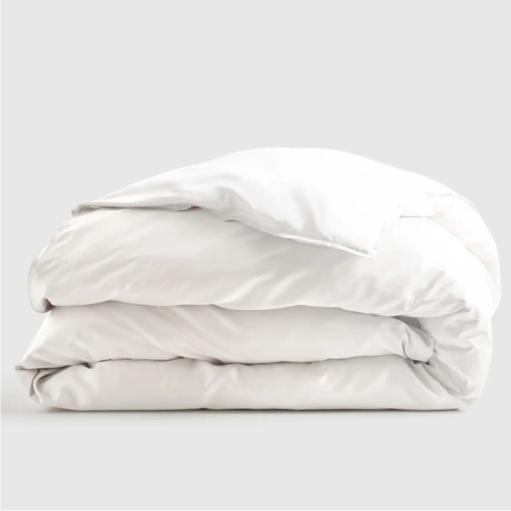 Quince Bamboo Duvet Cover (White)
